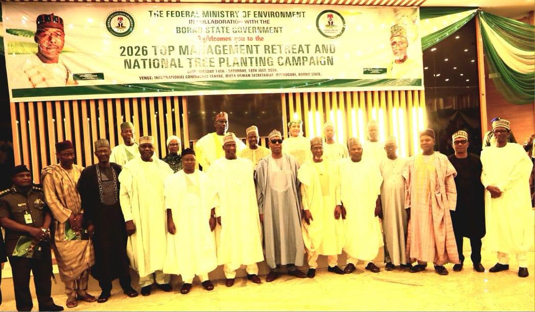 Government officials at the retreat opening