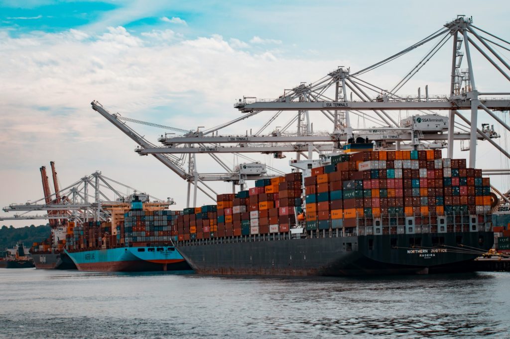 Port with Vessels