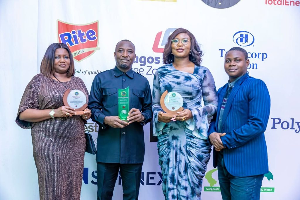 Ekuma Eze, Olukemi Ogunsakin an other officials of Rite Foods at SISA
