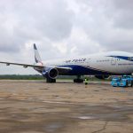 Air peace flight on runway
