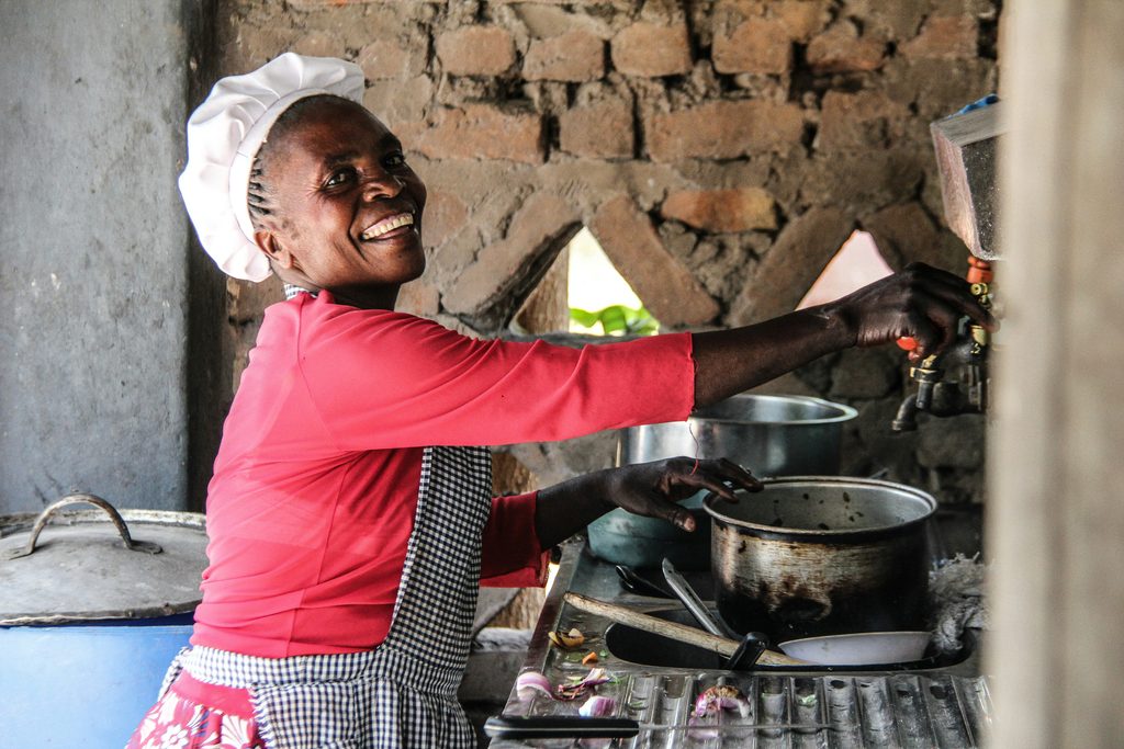 Trees and clean cooking training