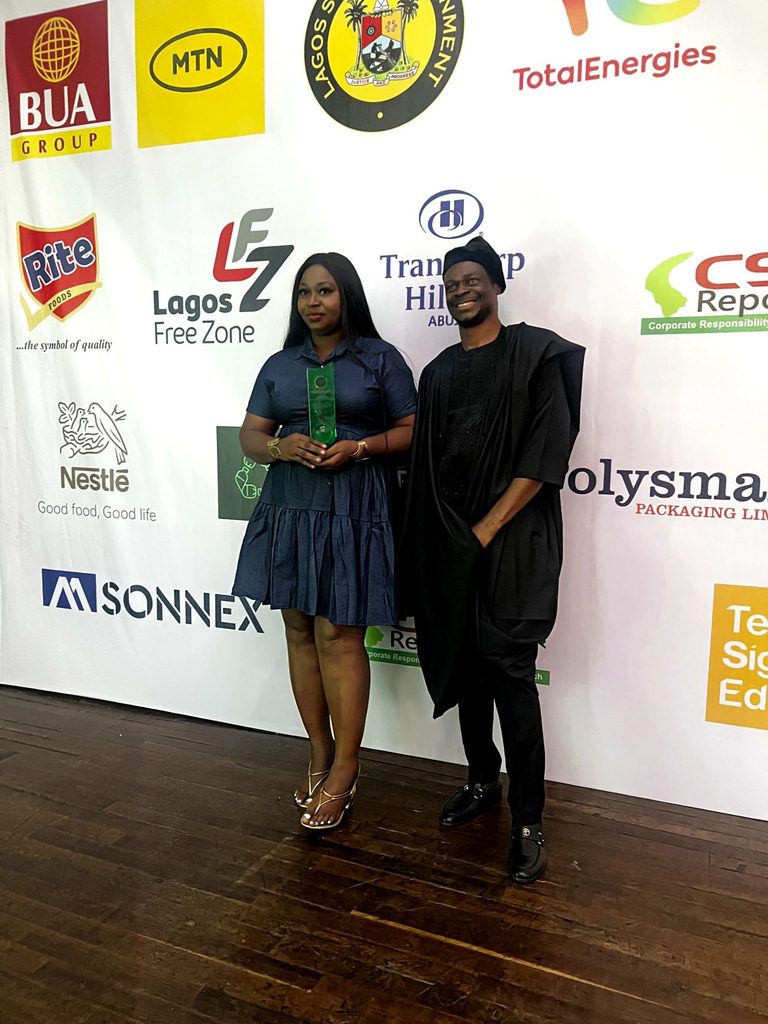 SISA Sustainability Award with Eche Munonye