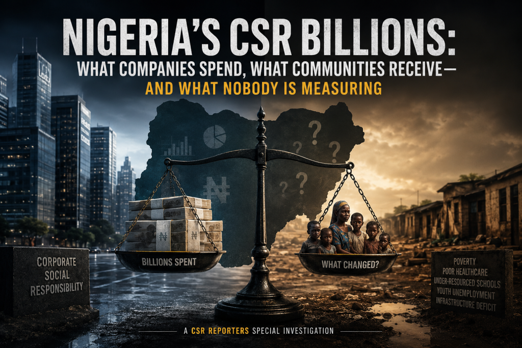 NIGERIA'S CSR BILLIONS: What Companies Spend, What Communities Receive — and What Nobody Is Measuring