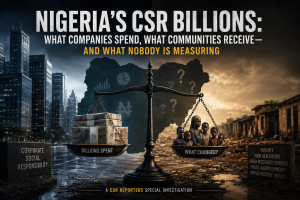 NIGERIA'S CSR BILLIONS: What Companies Spend, What Communities Receive — and What Nobody Is Measuring