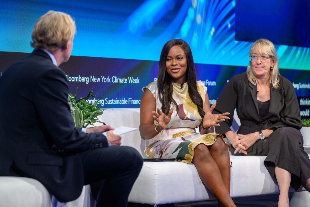 Nana Discussing ESG at Bloomberg