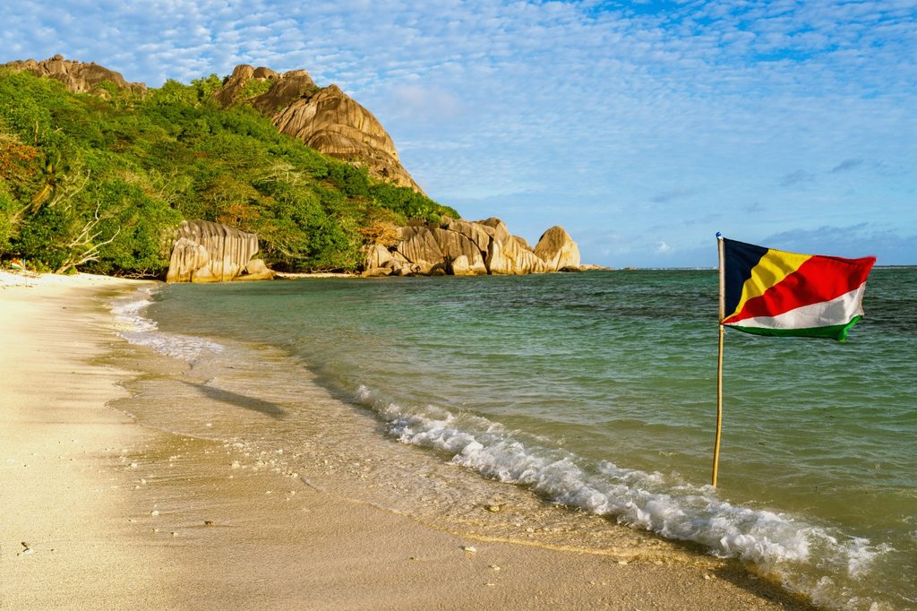 Seychelles beach tourism