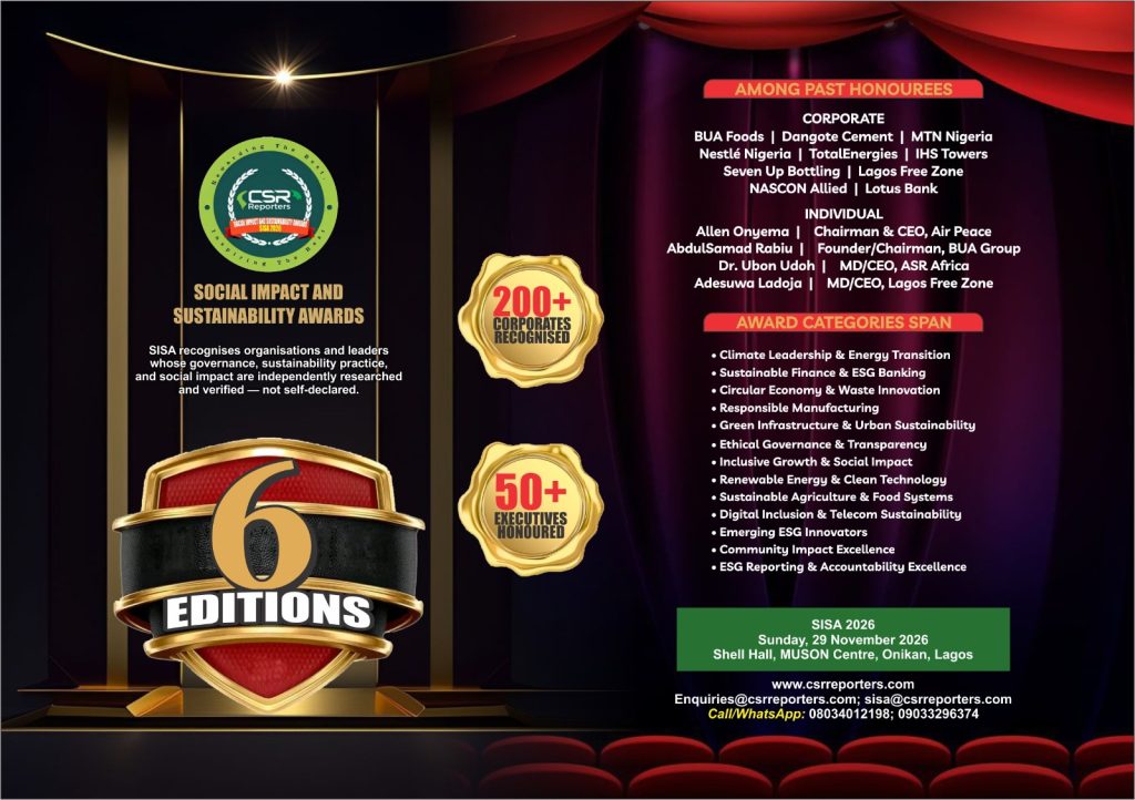 Social impact and sustainability awards SISA Banner with past honorees