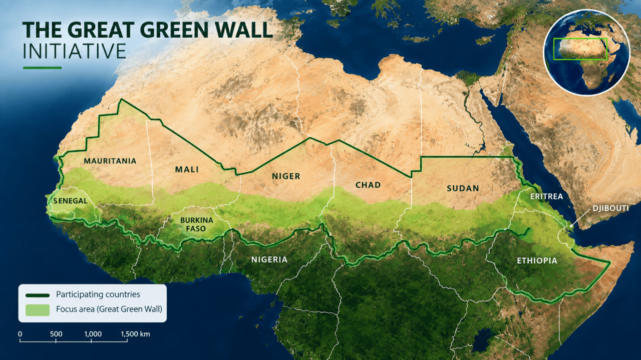 The great green wall to tackle climate change