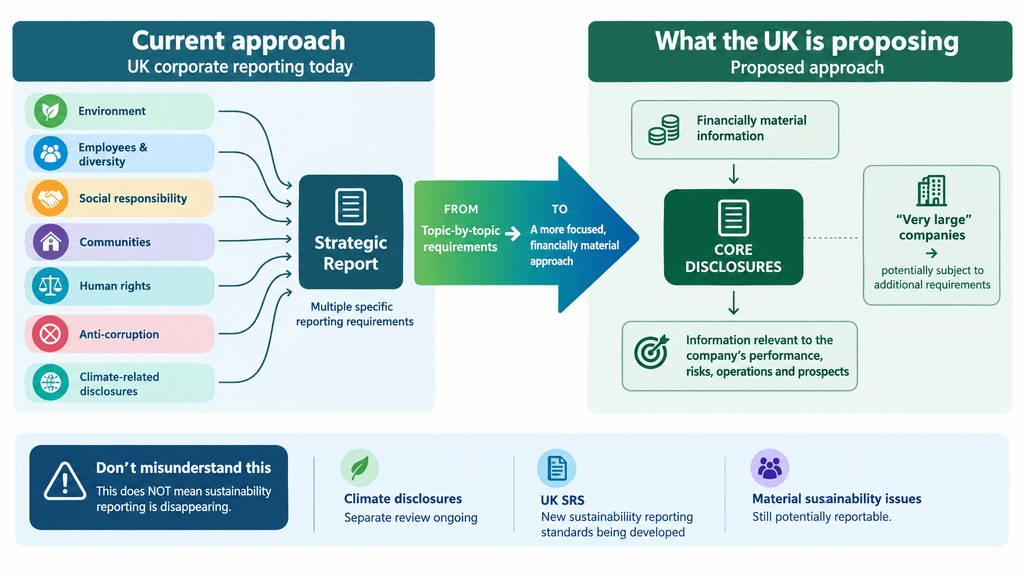 UK proposal on reporting