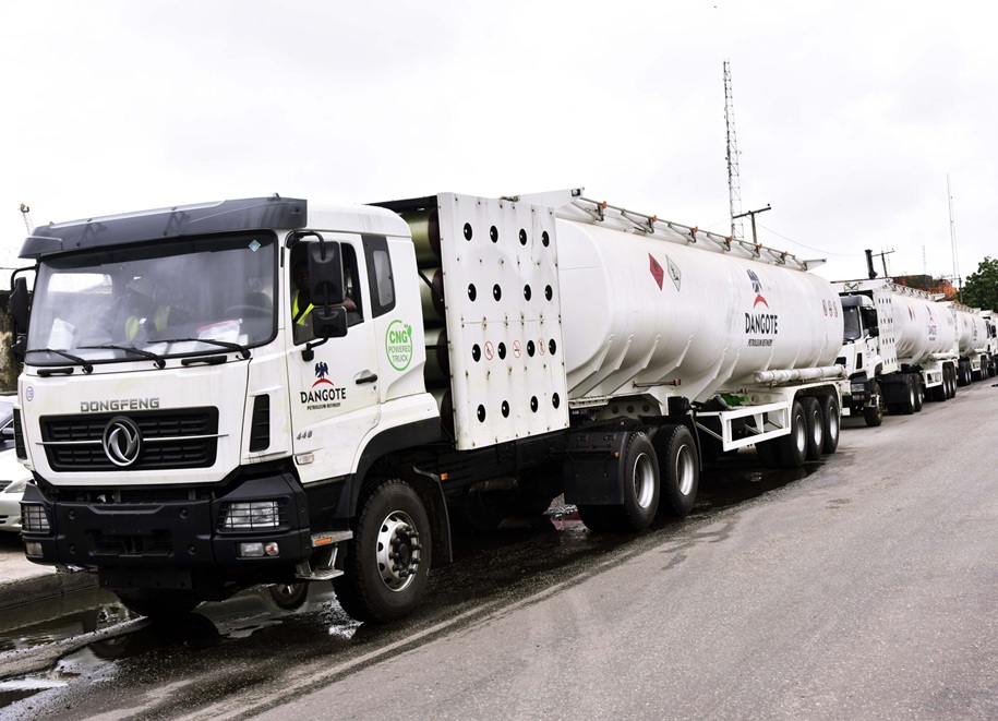 Dangote Refinery CNG Trucks