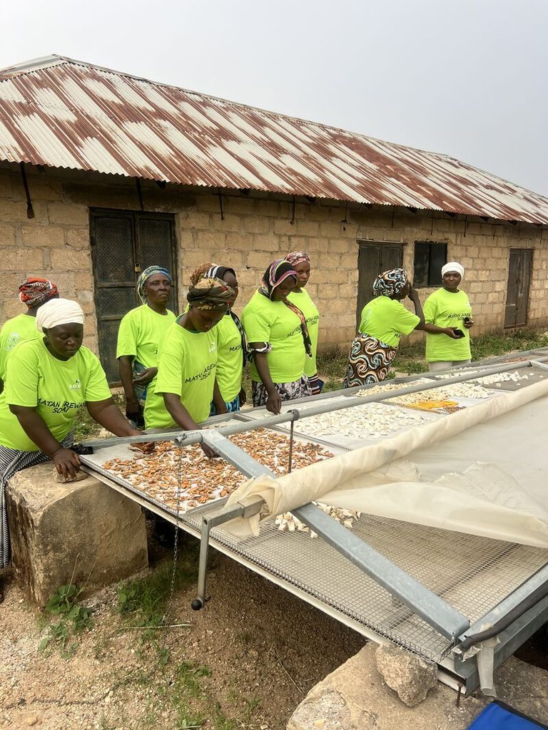 Women using solar energy for business under Habiba Ali's programme