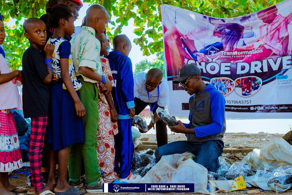 Love in Action shoe drive