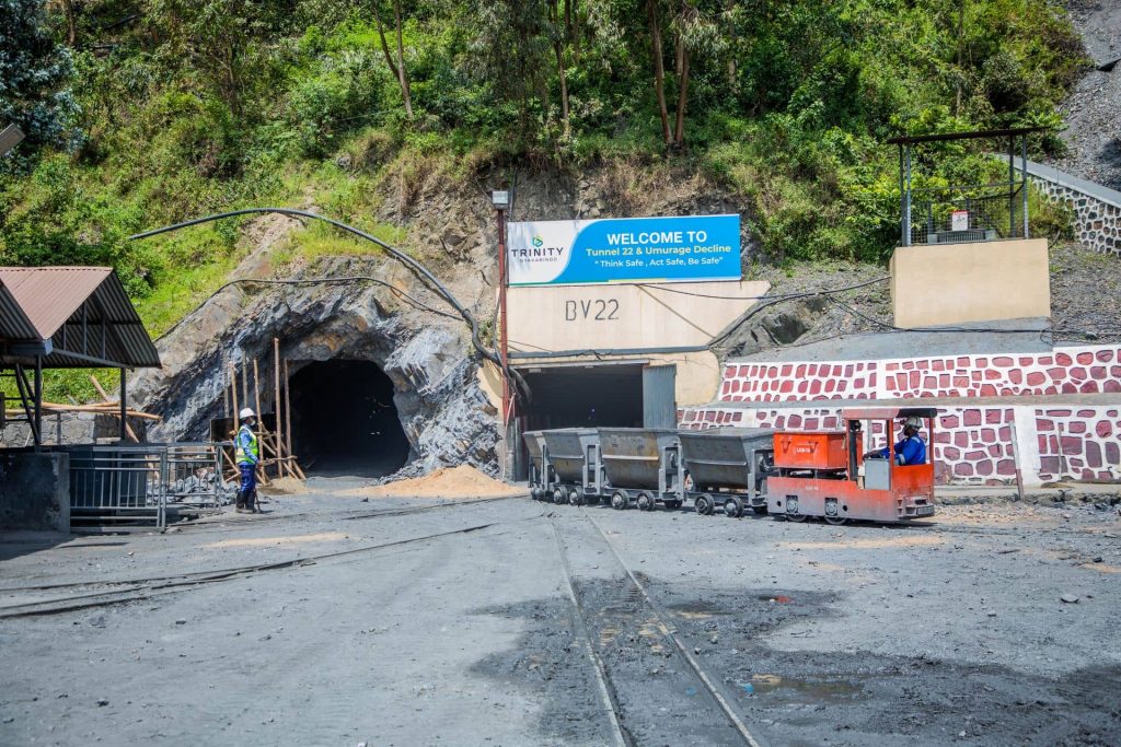 Mineral mine entrance