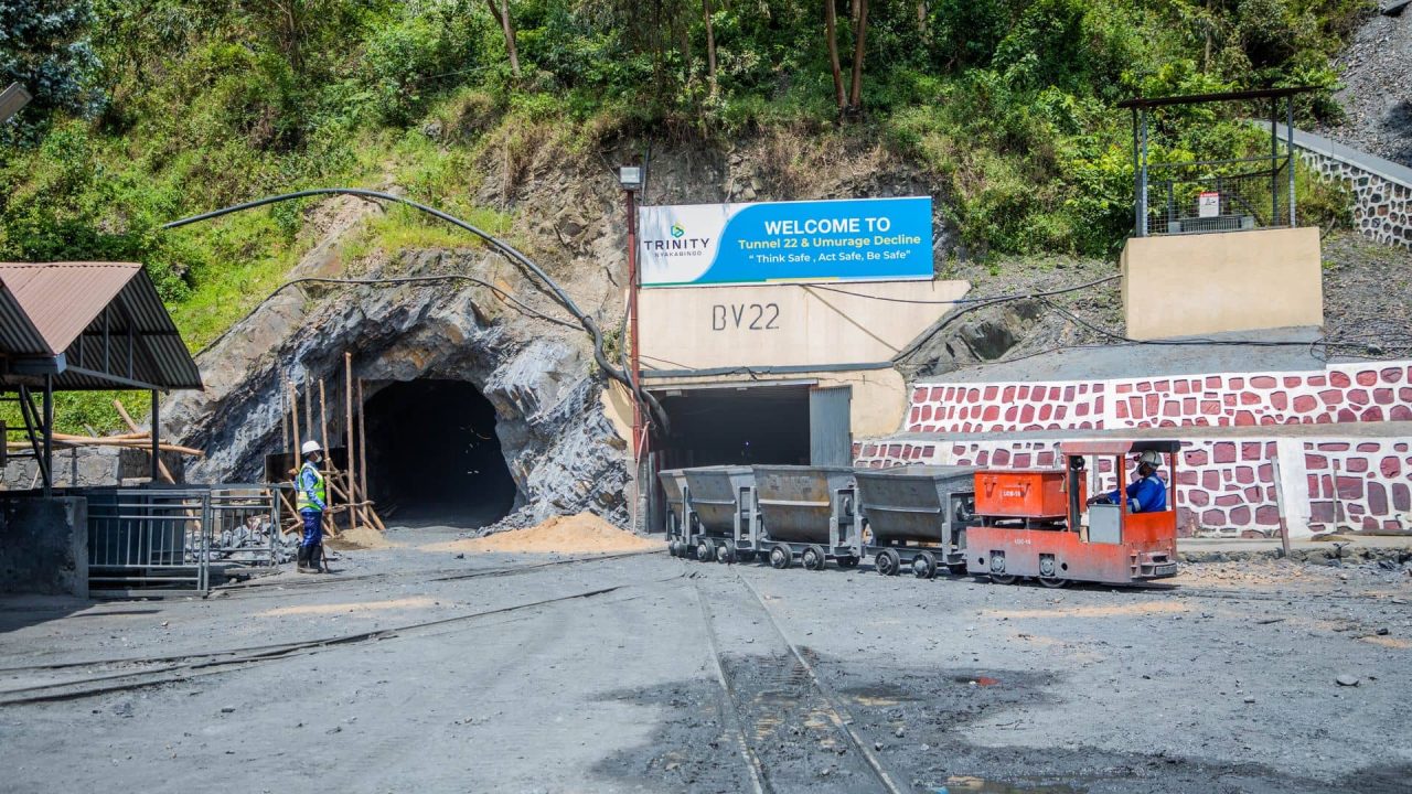 Mineral mine entrance