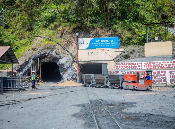 Mineral mine entrance