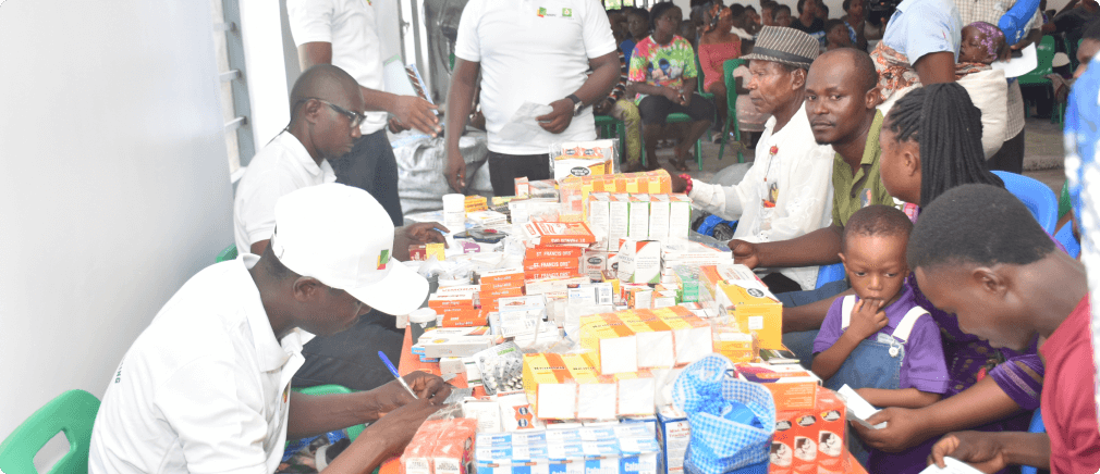 Medical outreach in Bayelsa