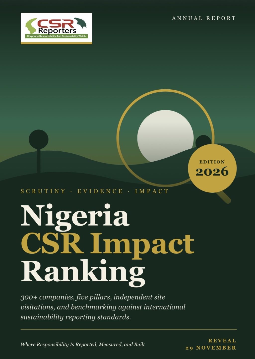 CSR REPORTERS Unveils Technical Framework for Nigeria CSR Impact Ranking 2026, Puts Evidence at the Centre of Corporate Accountability