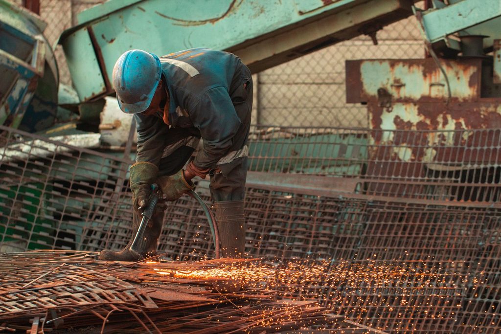 Steel Factory Worker